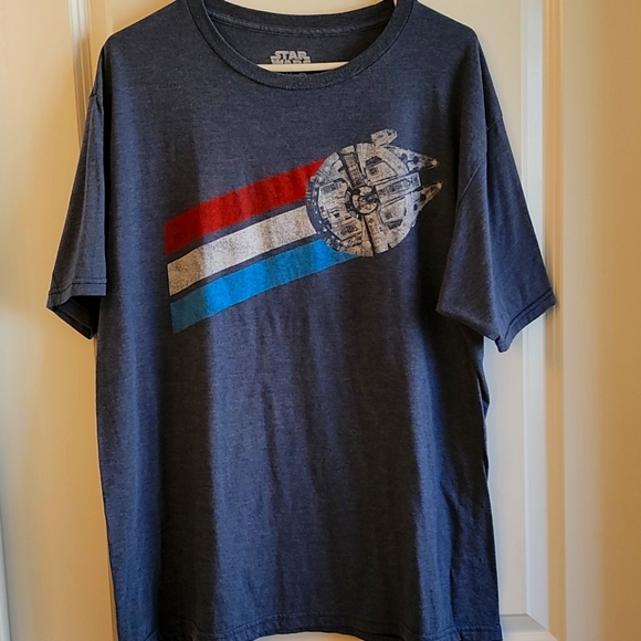 Star wars t-shirt, XL, grey/ blue - Picture 1 of 3